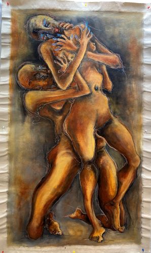 Danscus: Dancers suite semi abstraits Art by africartgroup 