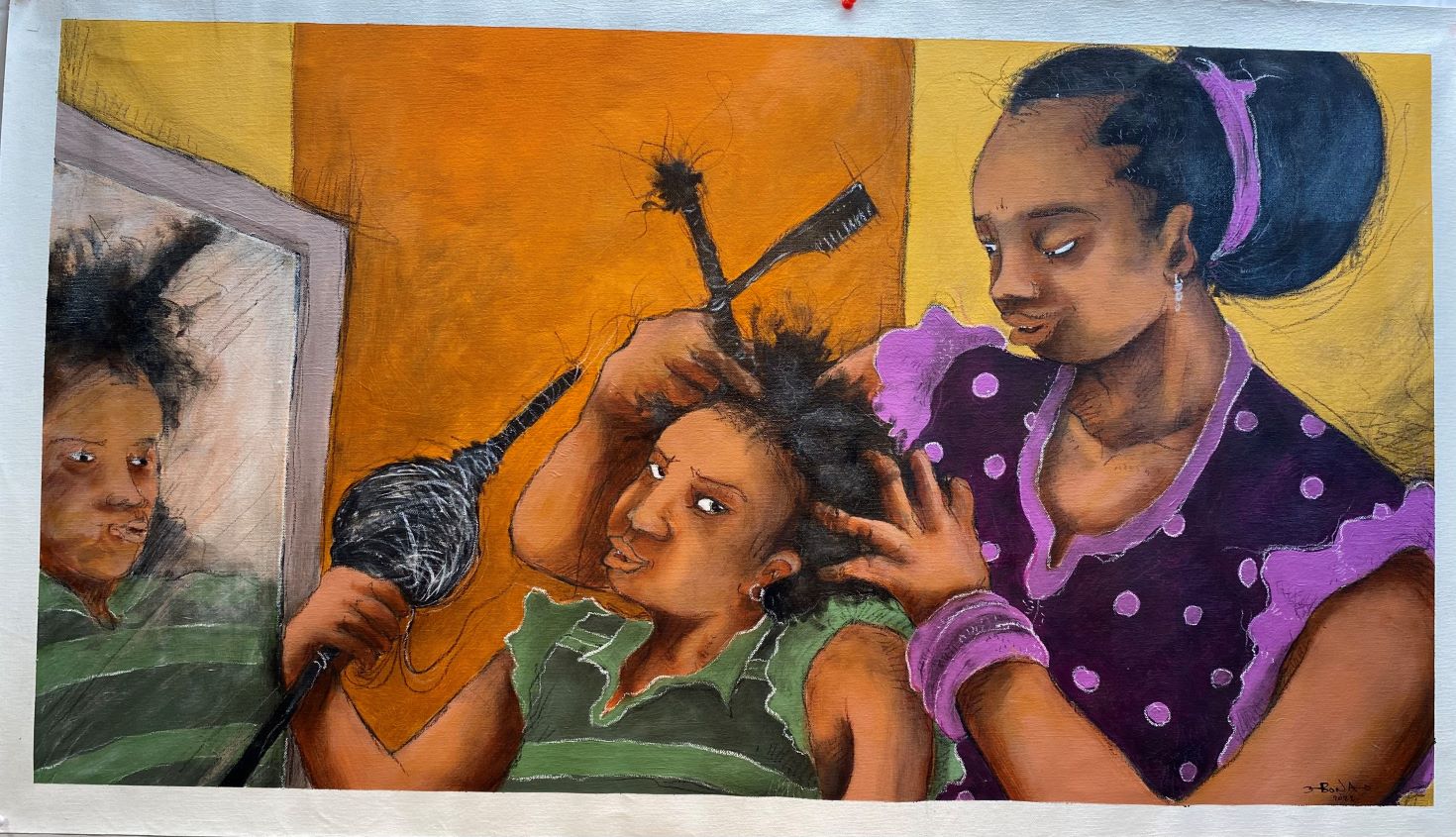 The African Braiding Art by Boureima Nabaloum