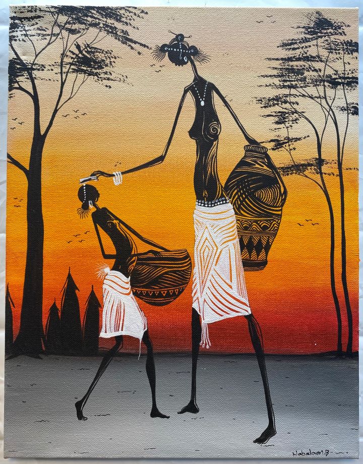 Scene the Village Collection Afric Art Group LLC