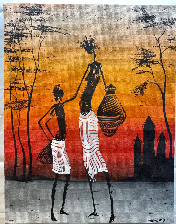 Scene the Village Collection Afric Art Group LLC