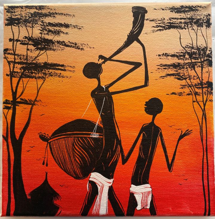 Scene the Village Collection Afric Art Group LLC