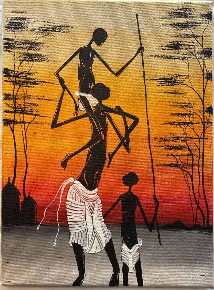 Scene the Village Collection Afric Art Group LLC