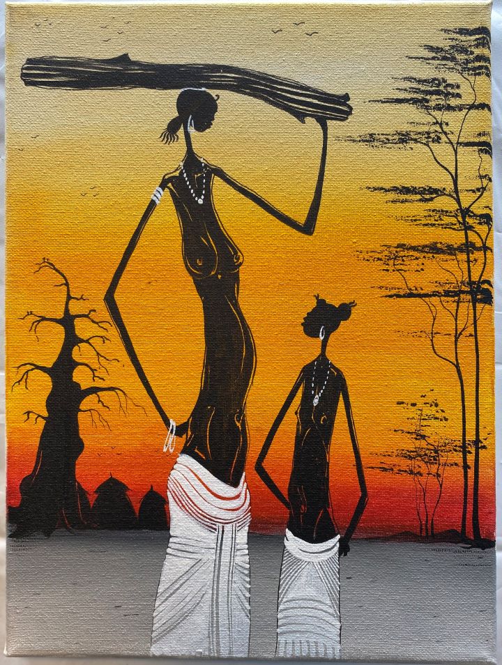 Scene the Village Collection Afric Art Group LLC