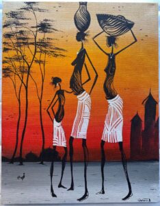 Scene the Village Collection Afric Art Group LLC