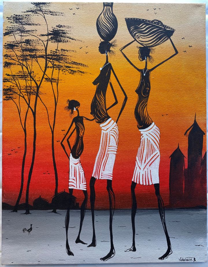 Scène de Village Collection by Boureima Nabaloum